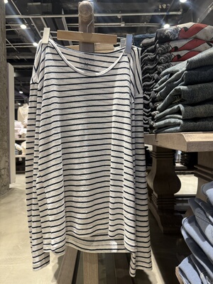 BASEMENT FG 国内北京BF正品代购条纹针织长袖T恤不支持退换