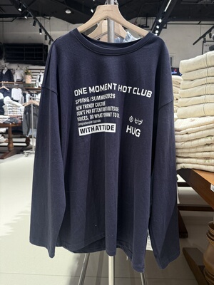 OM one moment国内北京正品代购长袖T恤不支持退换