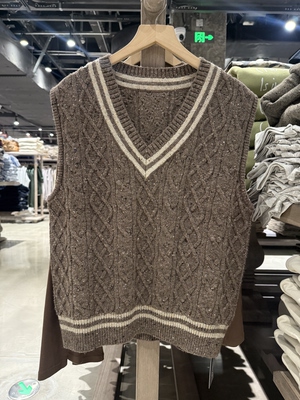 BASEMENT FG 国内北京BF正品代购毛织马甲背心不支持退换