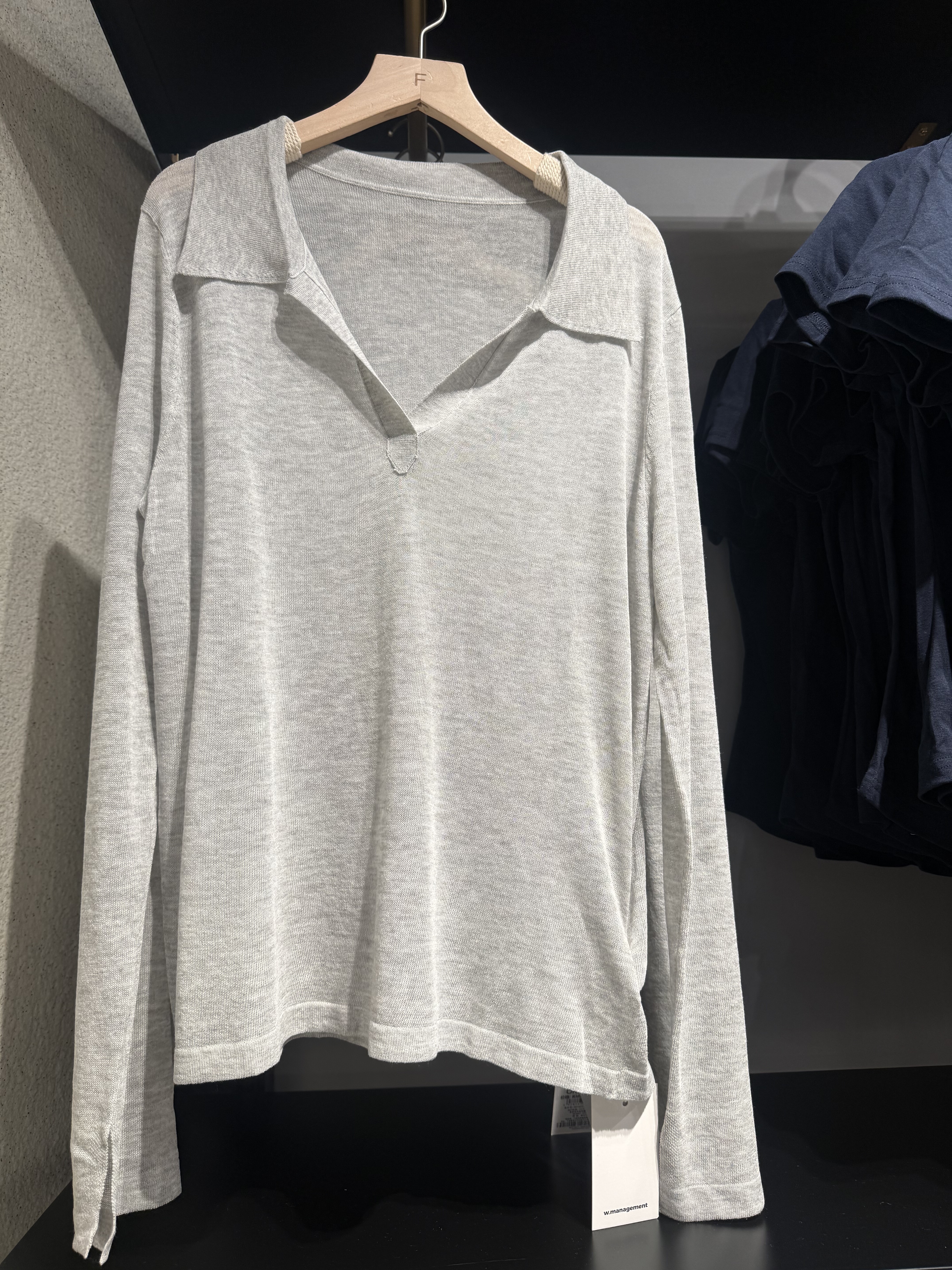 WM wmanagement国内正品代购翻领宽松上衣不支持退换