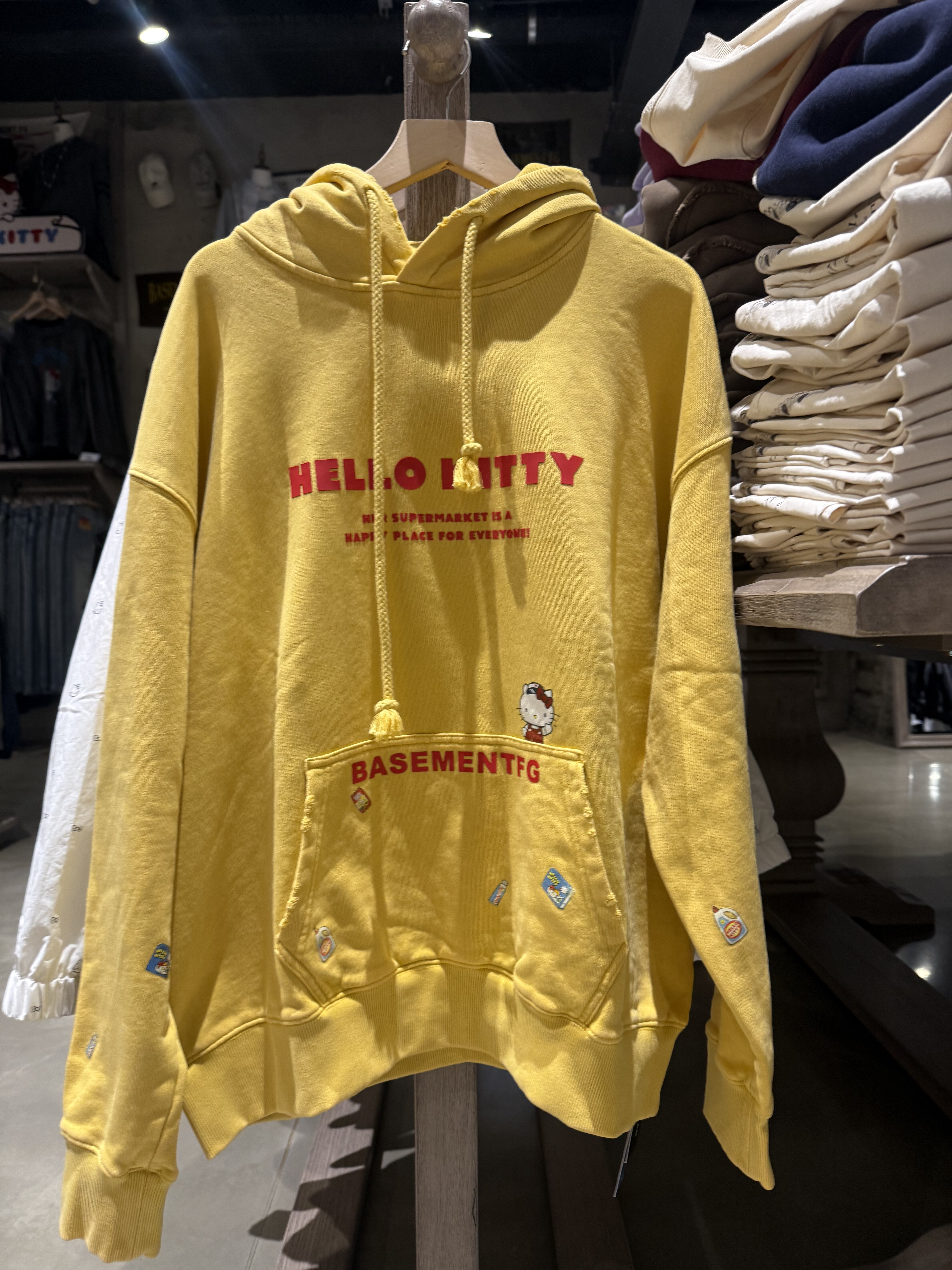 BASEMENT FG 国内北京BF正品代购连帽卫衣不支持退换