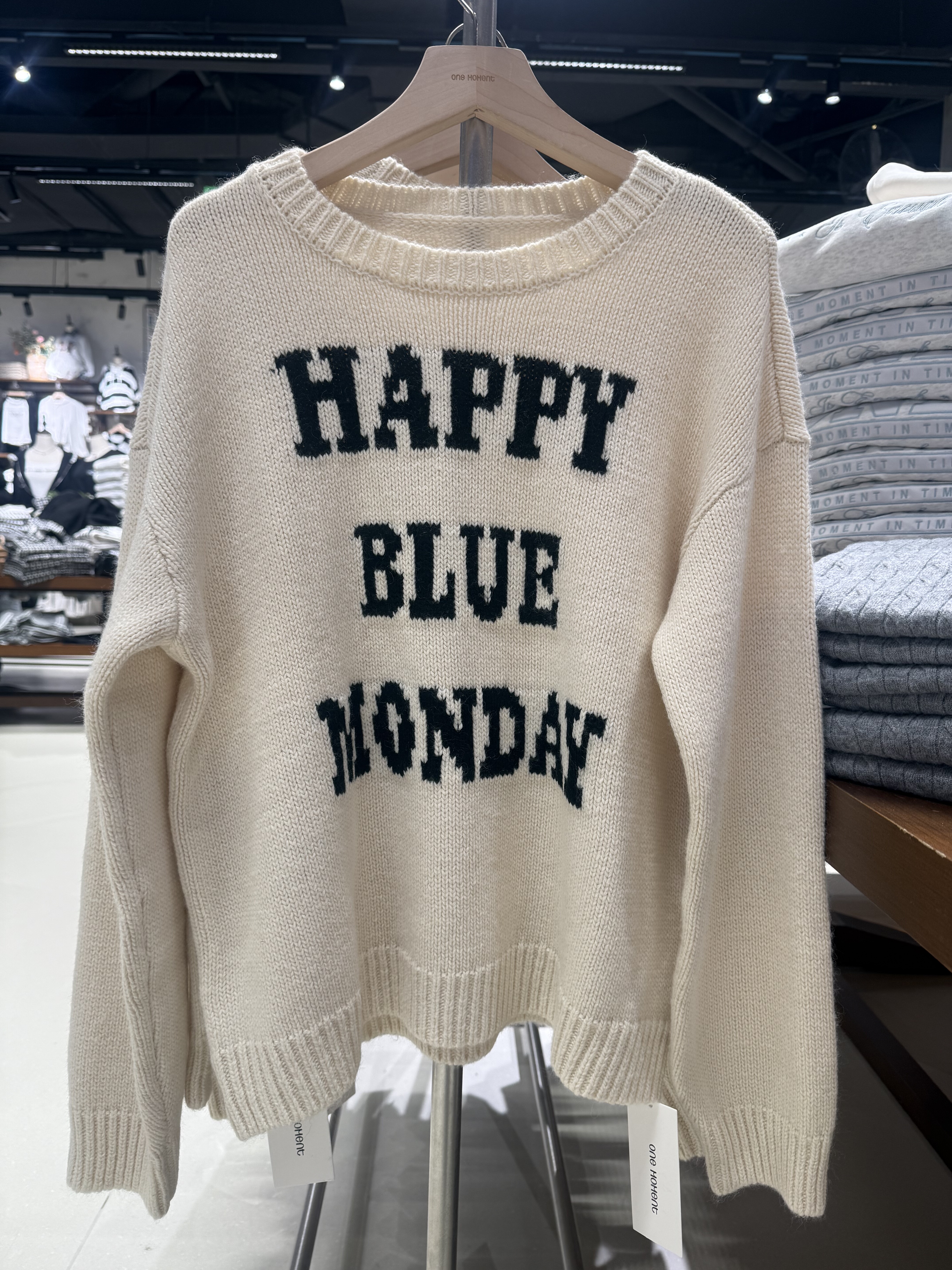 OM one moment国内正品代购针织毛衣不支持退换