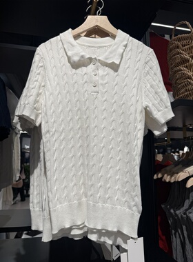 WM wmanagement国内正品代购翻领短袖针织上衣不支持退换