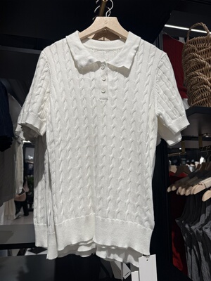 WM wmanagement国内正品代购翻领短袖针织上衣不支持退换