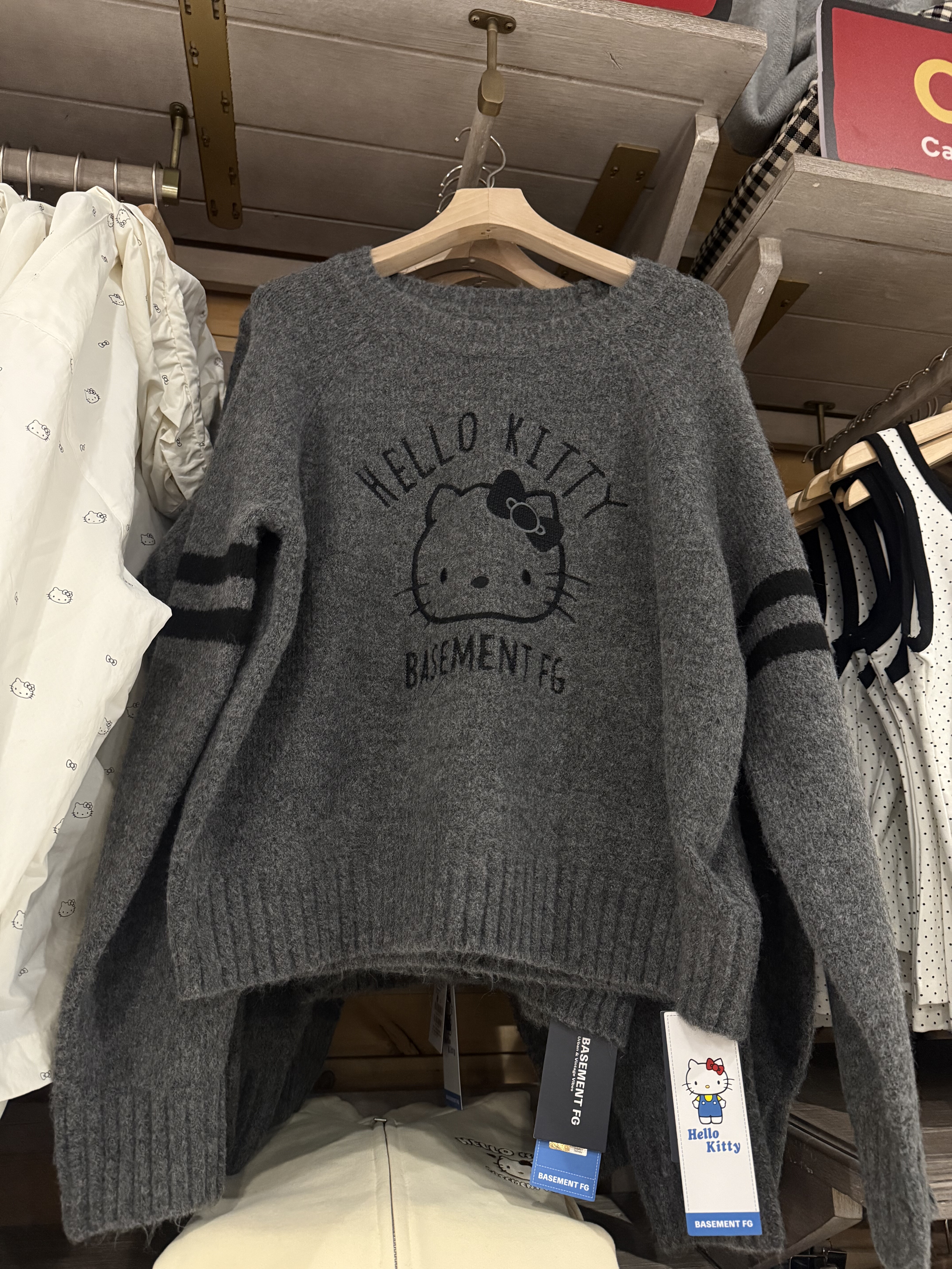 BASEMENT FG 国内北京BF正品代购圆领毛衣不支持退换