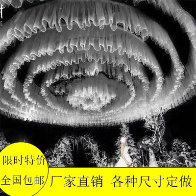 Wedding celebration prop suspended ceiling Wedding celebration Yarn stage Genting decorate Switzerland Jacobs hotel wedding suspended ceilingin the Festive supplies/Gift , Festive fabric supplies  category - from Buy2taobao.com to provide professional Taobao agent buy service