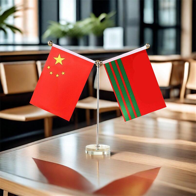 国旗办公桌旗爱国摆台