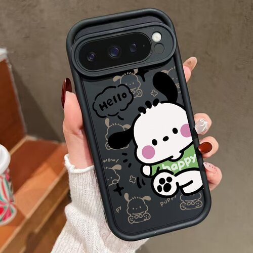 可爱帕恰狗适用谷歌Pixel10proXL/10pro手机壳9proXL卡通Google Pixel8pro保护套7pro软壳7A/8A/10可爱10pro