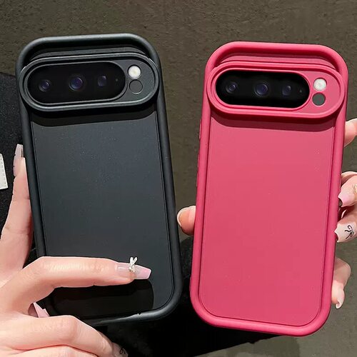 纯色磨砂适用于谷歌Pixel10proXL/10pro手机壳9proXL简约Google Pixel8pro保护套7pro软壳7A/8A/10商务10pro