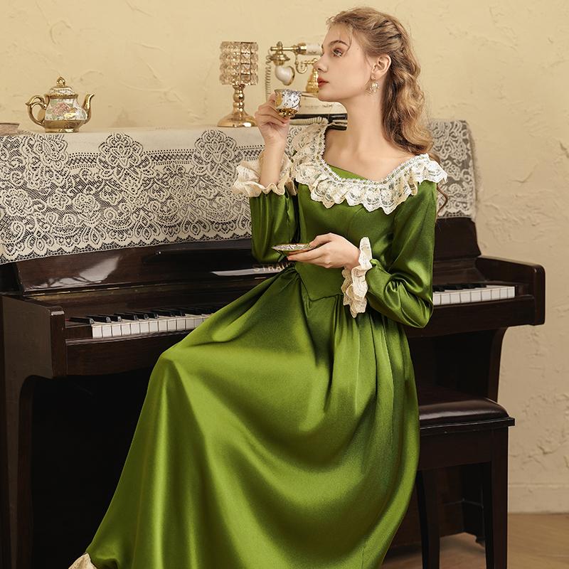 晚礼裙2024新款生日宴会法式复古