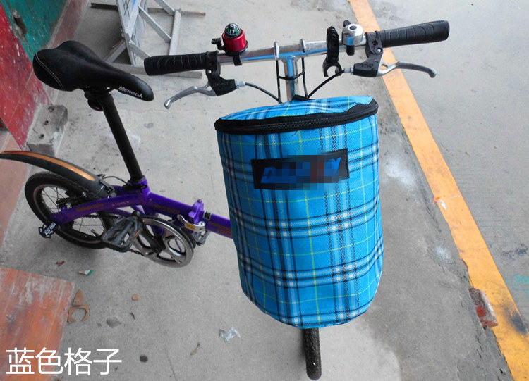 Panier pour vélo en toile - Ref 2259510 Image 3