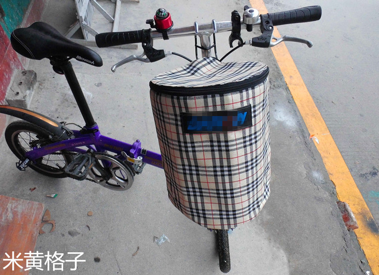 Panier pour vélo en toile - Ref 2259510 Image 4