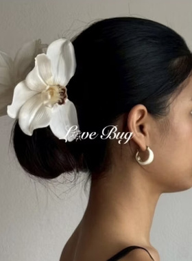 【泰国代购】设计师品牌 Lovebug欧阳娜娜同款花朵度假夏威夷发抓