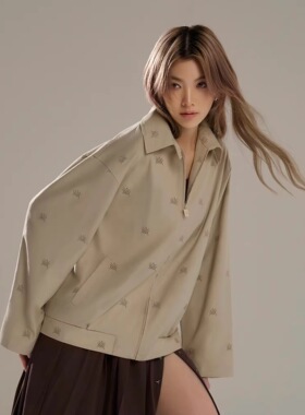 【泰国代购】设计师品牌 Wacay Orm同款气质百搭通勤夹克外套