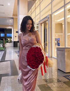 2020系列 Farmul 设计师设计 挂脖女神女人味连衣裙 泰国代购