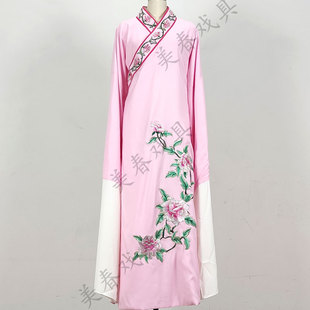 梁山伯祝英台绣花斜领小生戏服黄梅戏地方戏锡剧戏剧戏曲舞蹈演出