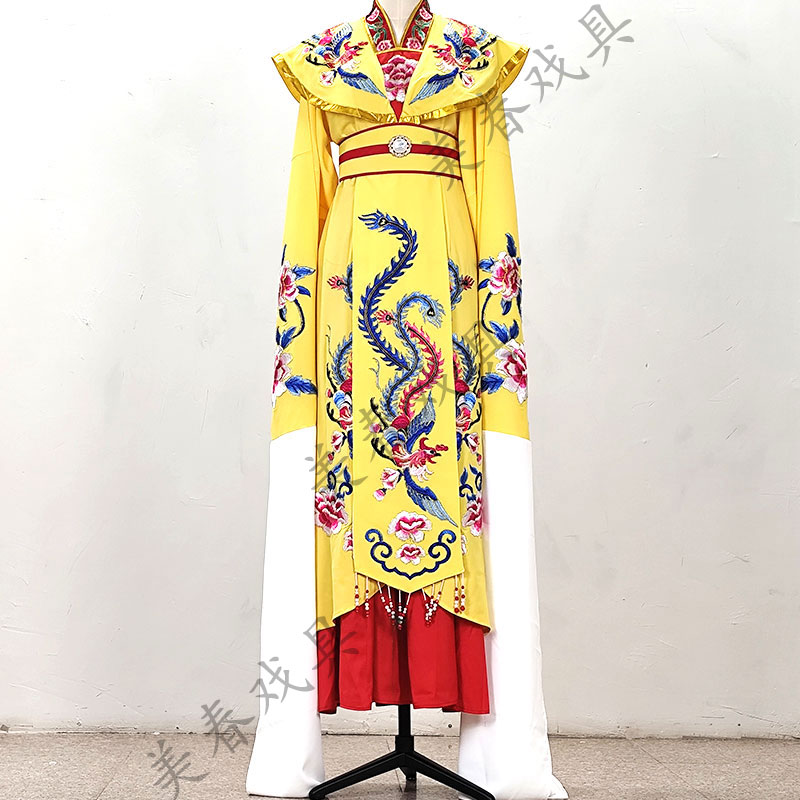 美春戏具新绣花凤袍皇后娘娘戏服
