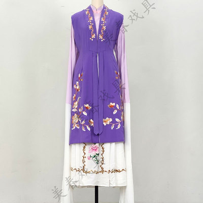 美春戏具梁母贾母老旦对披戏服