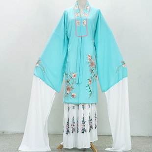 新款花旦何文秀花旦对披戏服戏剧戏曲服装越剧粤剧黄梅戏古装演出