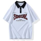25066-特P40夏季休闲时尚T恤男短袖打底衫学生宽松翻领短袖POLO衫，男装T恤，电商D310（原电商305）