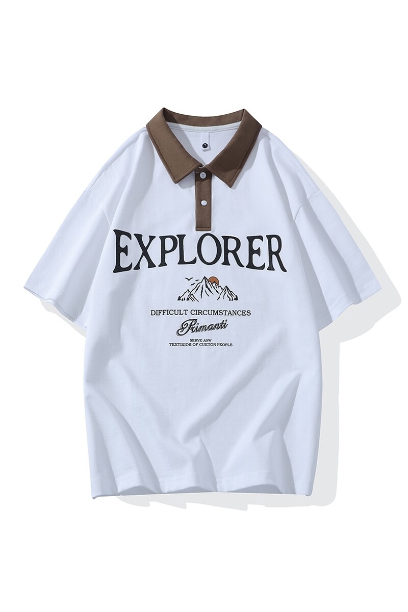 25063-特P40夏季休闲时尚T恤男短袖打底衫学生宽松翻领短袖POLO衫,男装T恤,电商D310（原电商305）