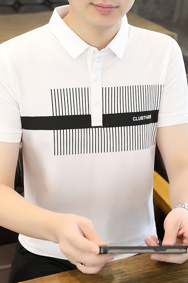 25051-特P35春季休闲时尚T恤男短袖打底衫商务休闲修身短袖POLO衫,男装T恤,电商D310（原电商305）