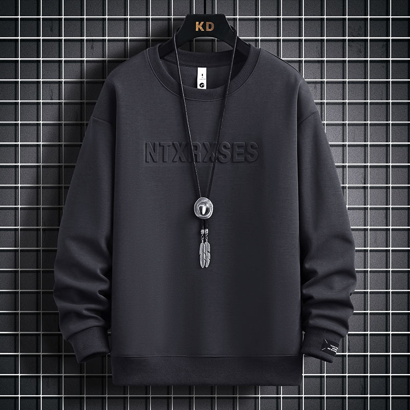 83203-P50长袖t恤男士春秋季新款潮牌ins上衣服薄款秋装潮流卫衣,男装卫衣,电商D310（原电商305）