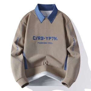 W25213-特P50 春季休闲时尚卫衣男长袖打底衫图片