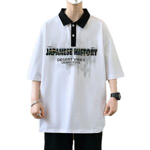 25061-特P40夏季休闲时尚T恤男短袖打底衫青少年翻领短袖polo衫图片