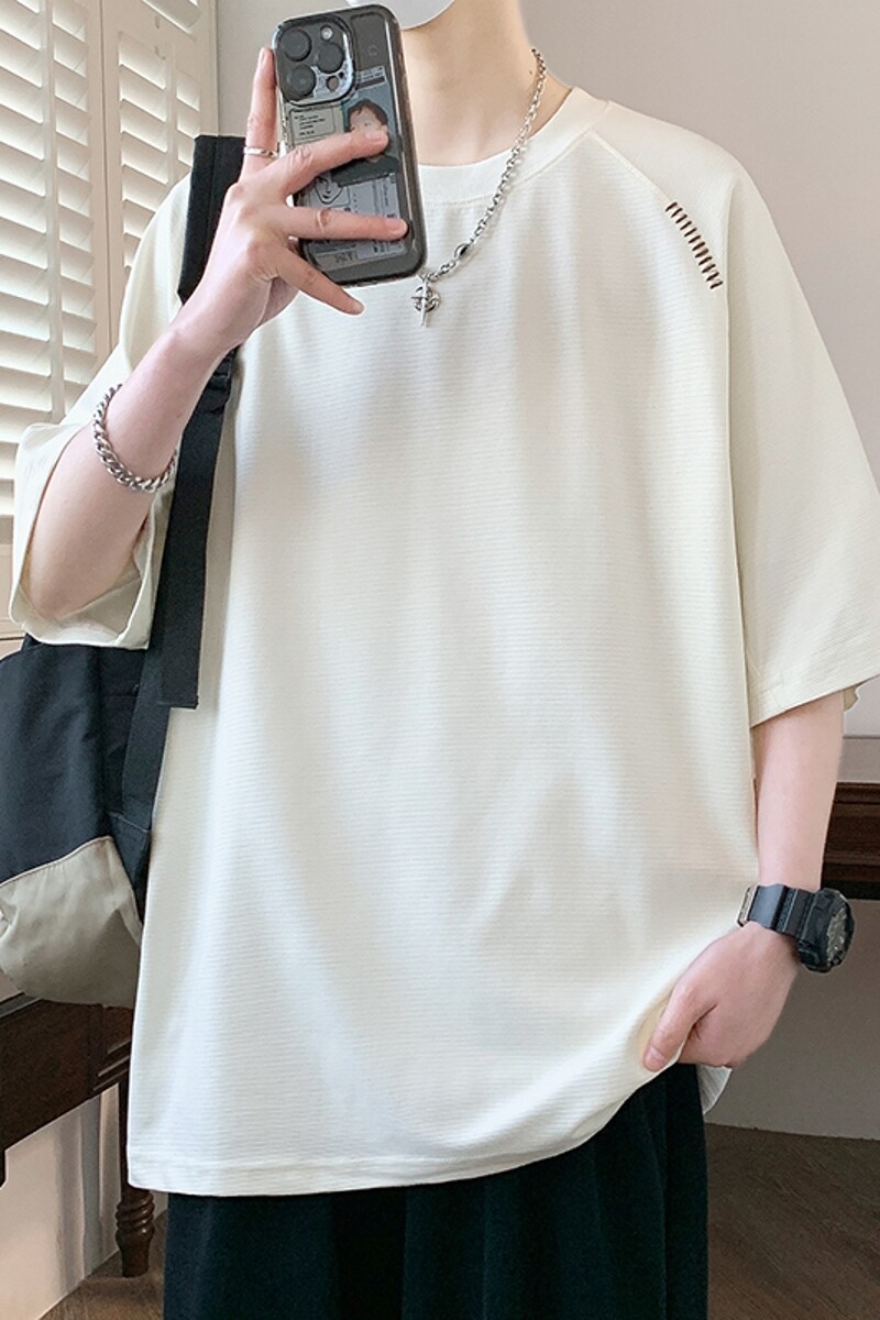 85163-特P55夏季休闲时尚T恤男短袖重磅打底衫,男装T恤,电商D310（原电商305）