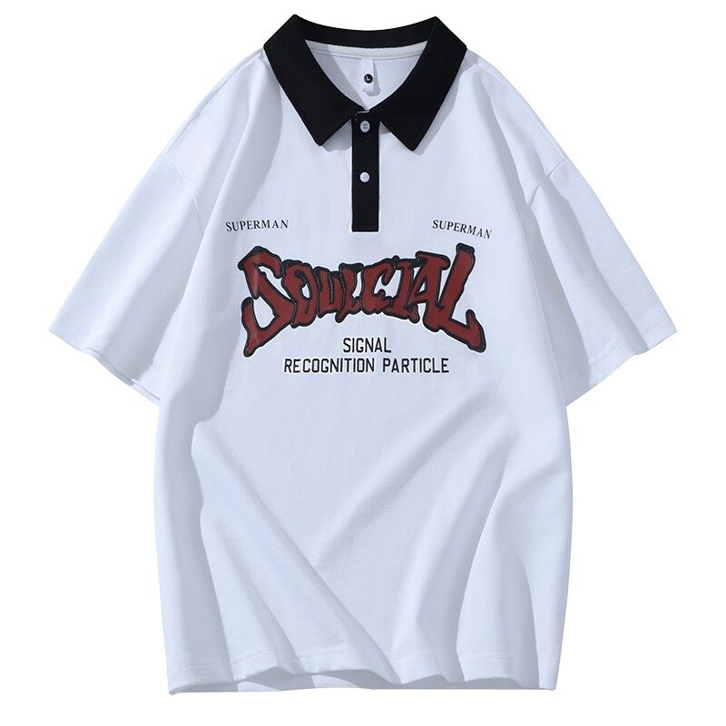 25066-特P40夏季休闲时尚T恤男短袖打底衫学生宽松翻领短袖POLO衫,男装T恤,电商D310（原电商305）