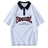 25066-特P40夏季休闲时尚T恤男短袖打底衫学生宽松翻领短袖POLO衫，男装T恤，电商D310（原电商305）
