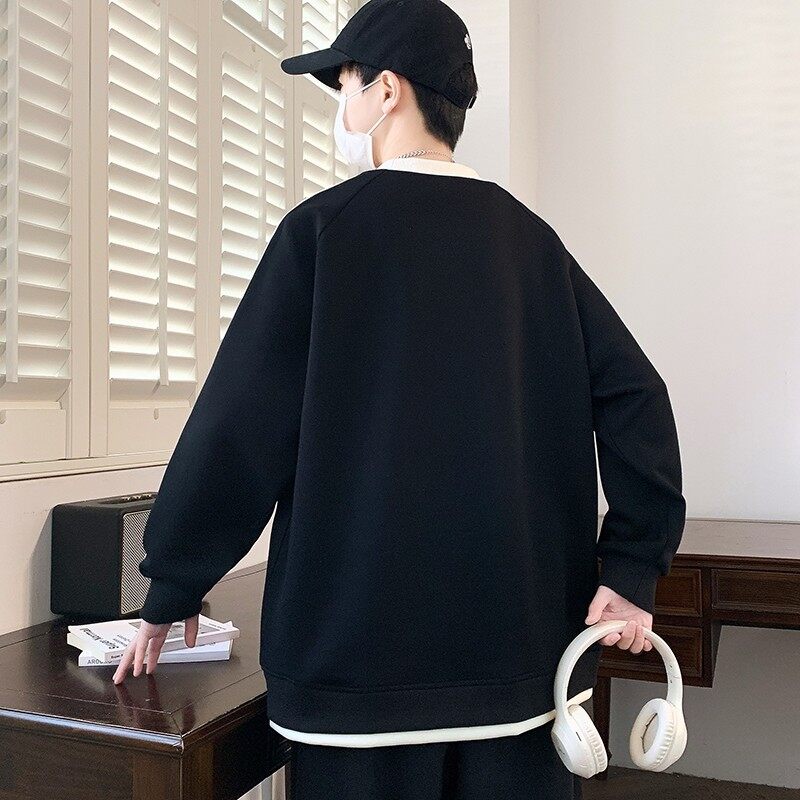 W25207-P40春季休闲时尚学生长袖卫衣男长袖打底衫,男装卫衣,电商D310（原电商305）