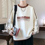 W25207-P40春季休闲时尚学生长袖卫衣男长袖打底衫，男装卫衣，电商D310（原电商305）
