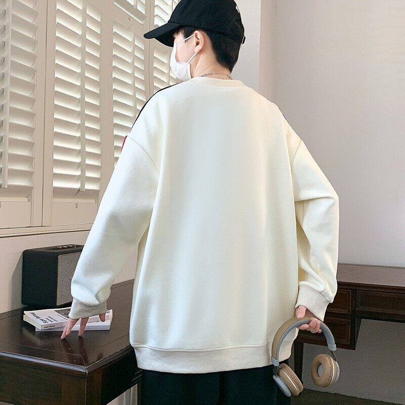 W25206-特P40春季休闲时尚潮牌圆领卫衣男长袖打底衫,男装卫衣,电商D310（原电商305）