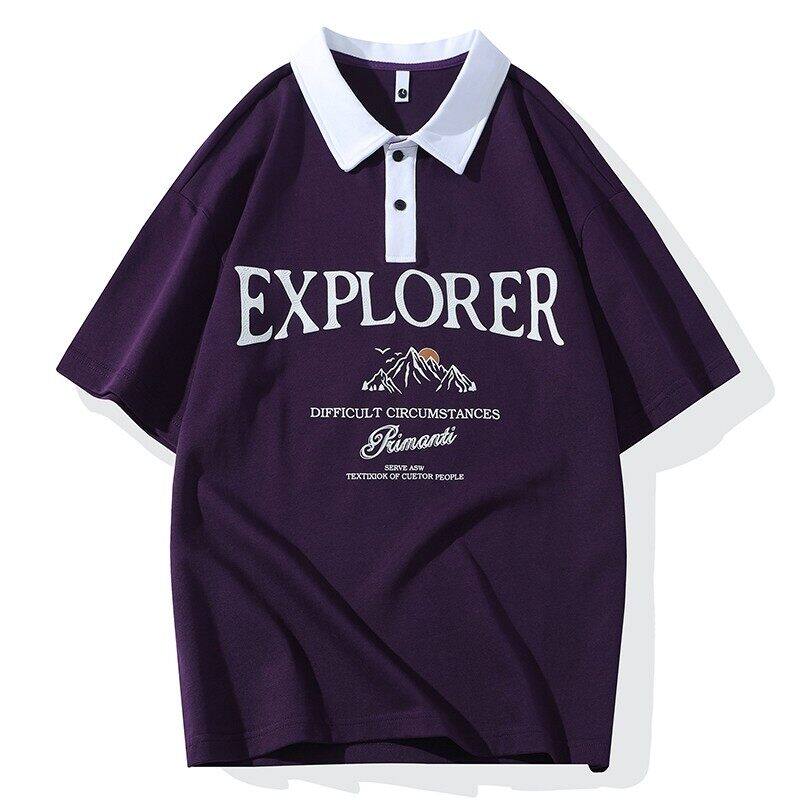 25063-特P40夏季休闲时尚T恤男短袖打底衫学生宽松翻领短袖POLO衫,男装T恤,电商D310（原电商305）