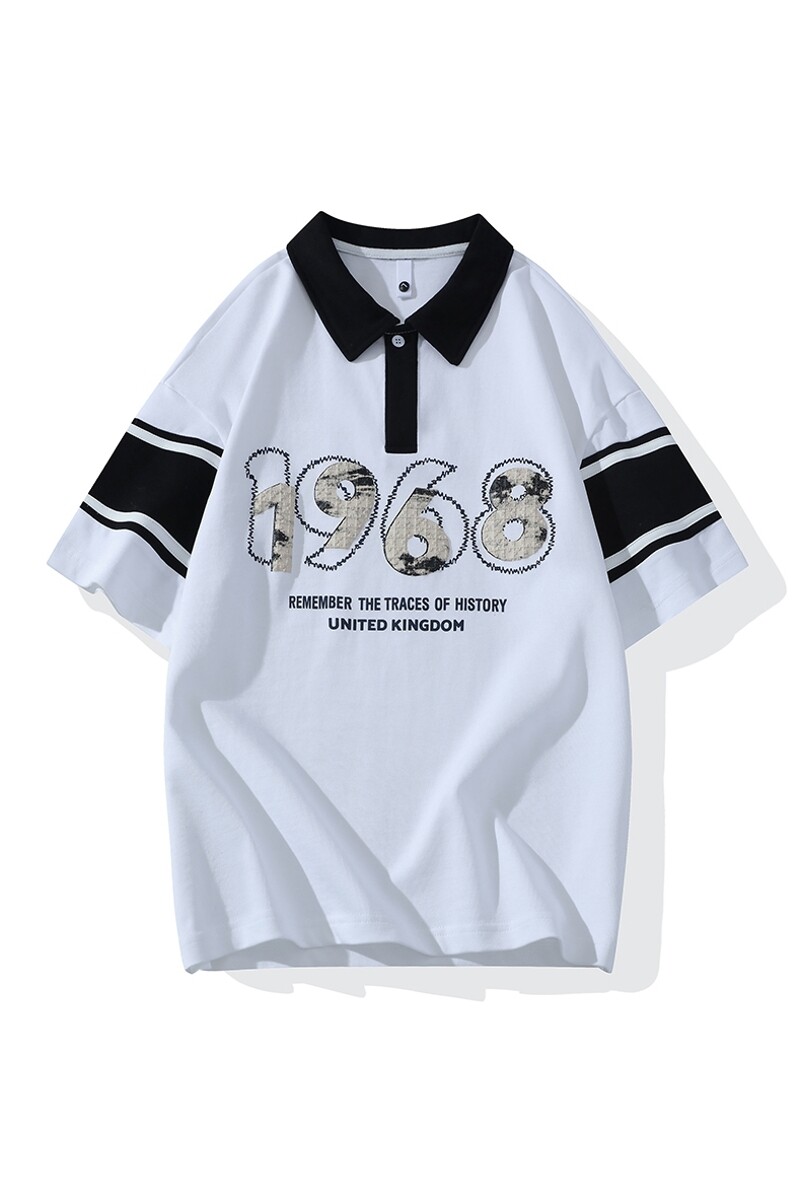 25062-特P40夏季休闲时尚T恤男短袖打底衫学生宽松翻领短袖POLO衫,男装T恤,电商D310（原电商305）