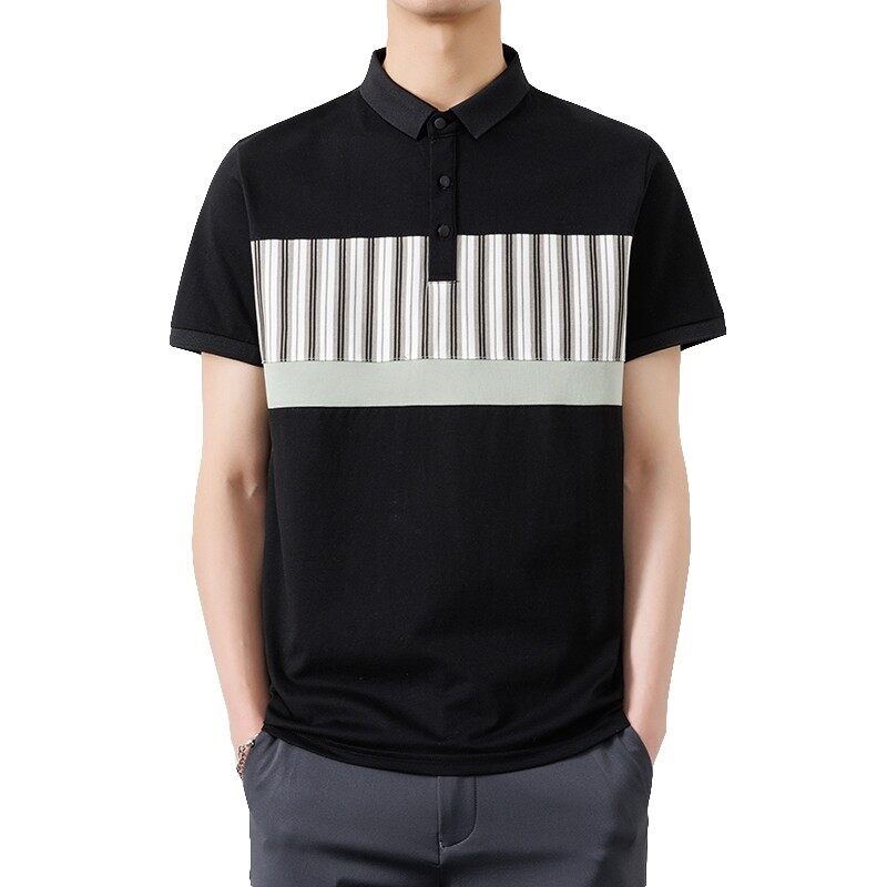 25037-特P35夏季休闲时尚T恤男短袖打底衫休闲翻领短袖polo衫男,男装T恤,电商D310（原电商305）