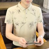 25012-P35春季休闲时尚T恤男短袖打底衫商务休闲修身短袖POLO衫，男装T恤，电商D310（原电商305）