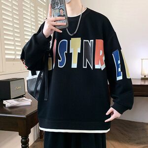 W25203-特P40春季休闲时尚卫衣男长袖打底衫学生外套