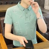 25009-P35春季休闲时尚T恤男短袖打底衫商务休闲修身短袖POLO衫，男装T恤，电商D310（原电商305）