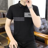 25052-特P35春季休闲时尚T恤男短袖打底衫商务休闲修身短袖POLO衫，男装T恤，电商D310（原电商305）