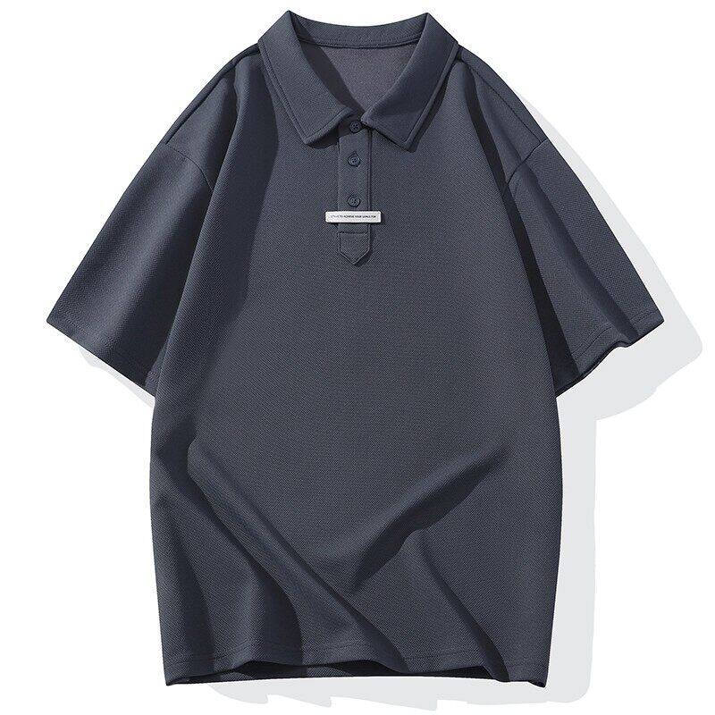 25068-特P50夏季休闲时尚T恤男短袖打底衫学生宽松翻领短袖POLO衫,男装T恤,电商D310（原电商305）