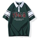 25062-特P40夏季休闲时尚T恤男短袖打底衫学生宽松翻领短袖POLO衫，男装T恤，电商D310（原电商305）