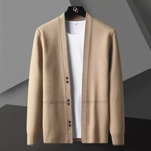 78802-特P60春季休闲时尚毛衣外套男长袖开衫轻熟风商务休闲外套图片