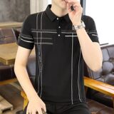 25008-P35夏季休闲时尚T恤男短袖打底衫商务休闲修身短袖POLO衫，男装T恤，电商D310（原电商305）