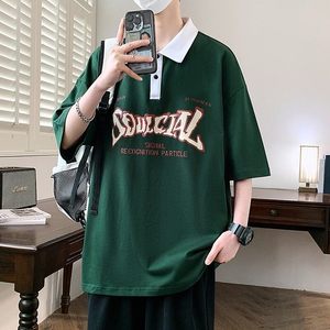 25066-特P40夏季休闲时尚T恤男短袖打底衫青少年翻领短袖polo衫图片