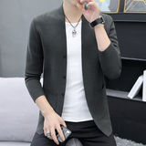 78837-P60男士针织衫外套春秋季2025新款宽松韩版潮流秋冬开衫，男装针织衫/毛衣，电商D310（原电商305）