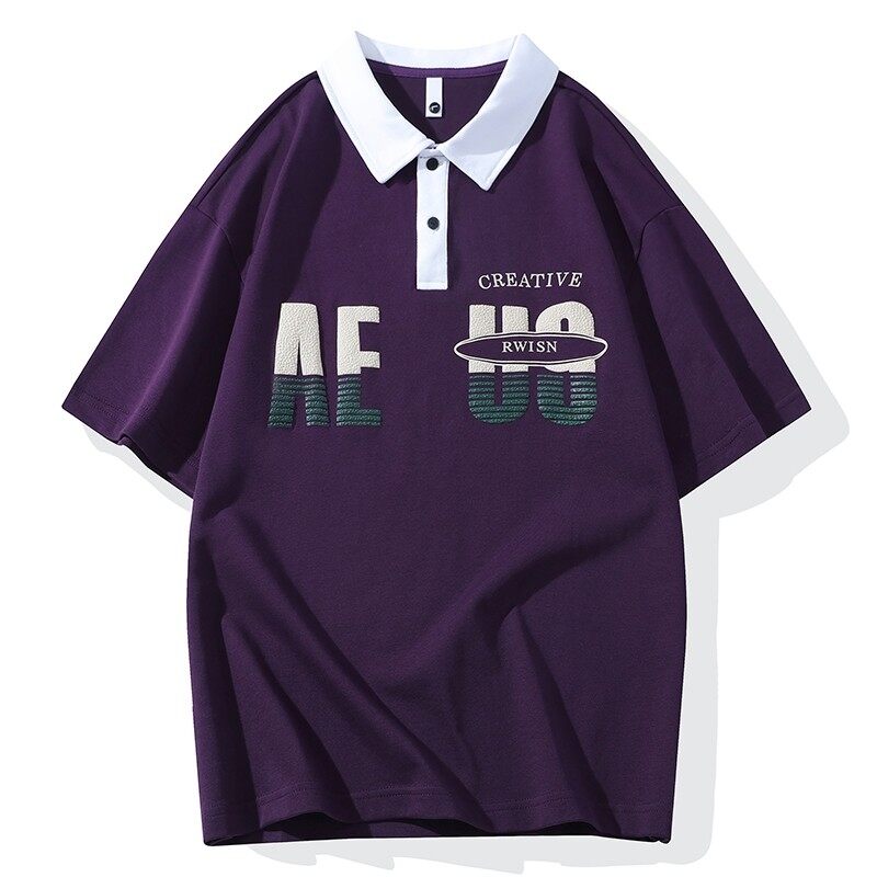 25065-特P40夏季休闲时尚T恤男短袖打底衫学生宽松翻领短袖POLO衫,男装T恤,电商D310（原电商305）