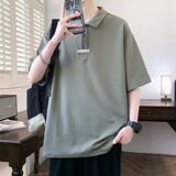 25068-特P50夏季休闲时尚T恤男短袖打底衫青少年翻领短袖polo衫，男装T恤，电商D310（原电商305）